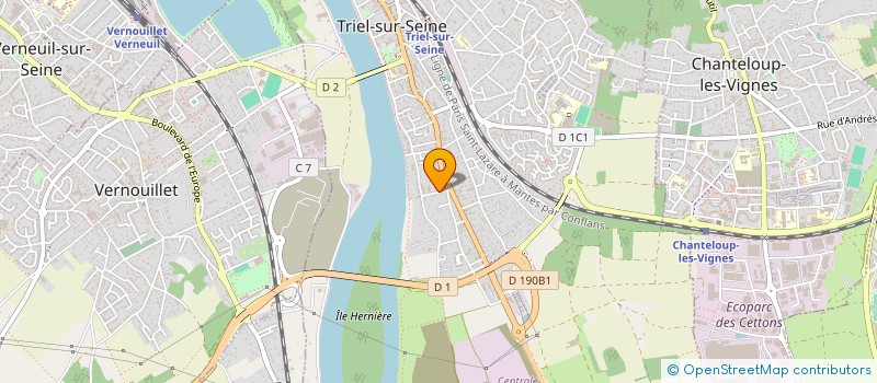 localisation de l'entreprise IKMN MOBILITE CONSEILS ET SERVICES  TRIEL-SUR-SEINE