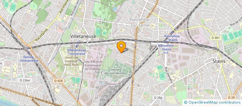 localisation de l'entreprise IKNI FRERES à PIERREFITTE-SUR-SEINE