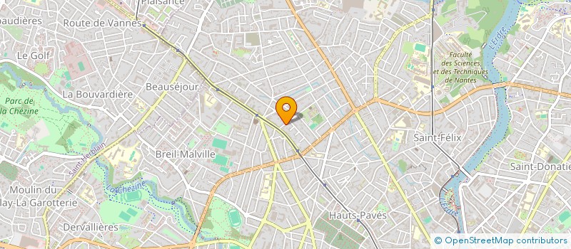localisation de l'entreprise IKO 4932Z à NANTES