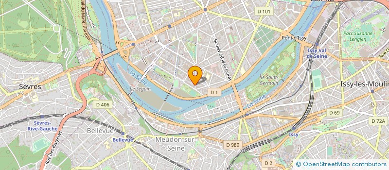 localisation de l'entreprise IKO AGENCE à BOULOGNE-BILLANCOURT
