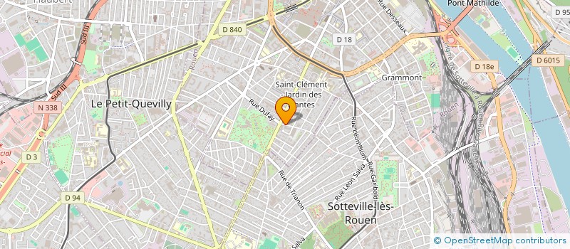 localisation de l'entreprise IKO CONSTRUCTION à ROUEN