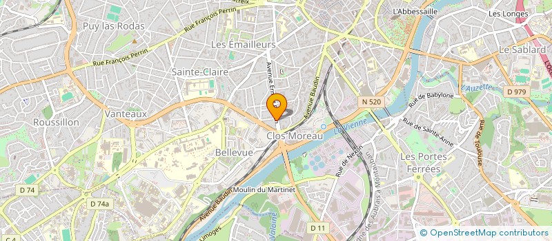 localisation de l'entreprise IKOA SOLIDARITE POUR LES ENFANTS DU CAMEROUN à LIMOGES