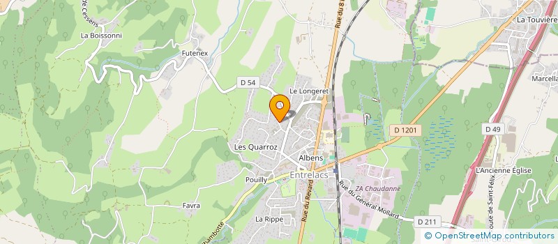 localisation de l'entreprise IKOGENE  ENTRELACS