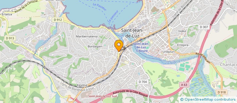 localisation de l'entreprise IKOIA à SAINT-JEAN-DE-LUZ