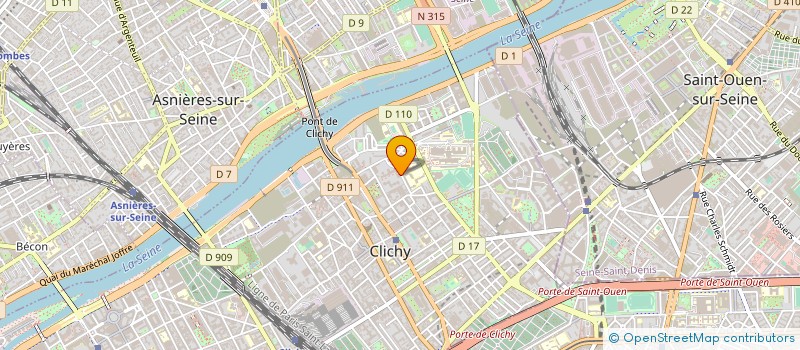 localisation de l'entreprise IKOKI VENTLISATIONS à CLICHY
