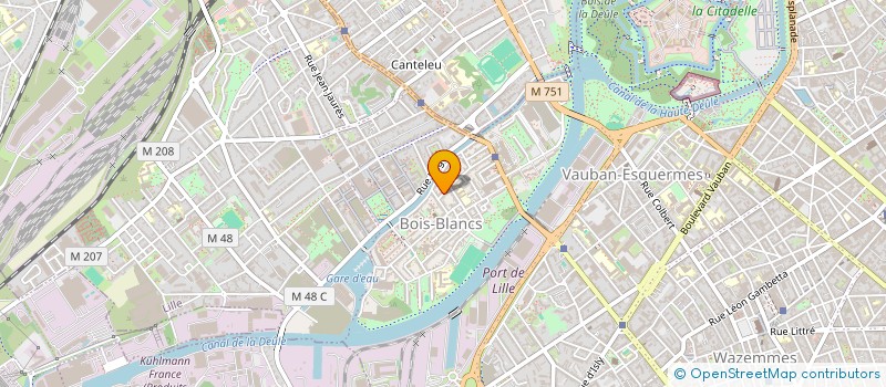 localisation de l'entreprise IKOMEDIA à LILLE