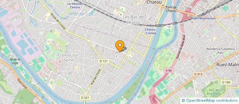 localisation de l'entreprise IKONE  CROISSY-SUR-SEINE