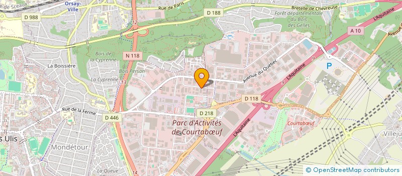 localisation de l'entreprise IKONIC à LES ULIS
