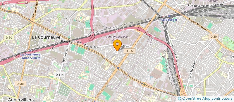 localisation de l'entreprise IKOOCOO à LA COURNEUVE