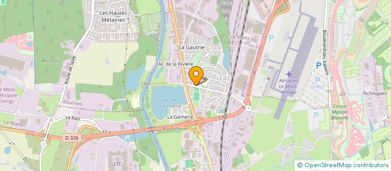 localisation de l'entreprise IKOURBALEN à ARNAGE