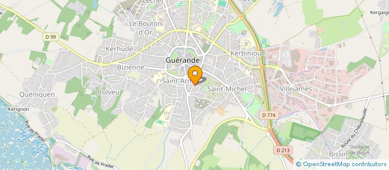 localisation de l'entreprise IKPES  GUERANDE