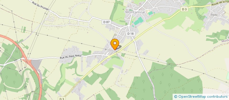 localisation de l'entreprise IKPS BIJOUX  MONTAMISE