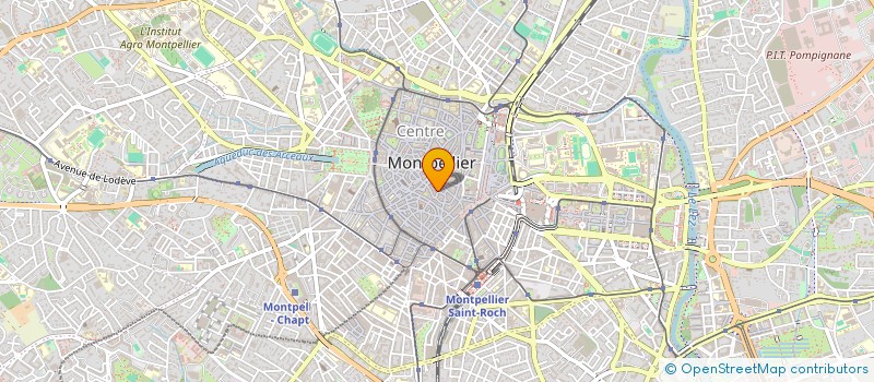 localisation de l'entreprise IKRA à MONTPELLIER