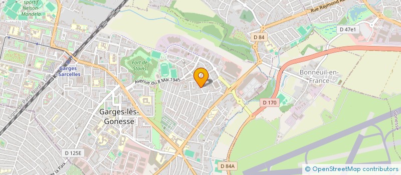 localisation de l'entreprise IKRA IMMO à GARGES LES GONESSE