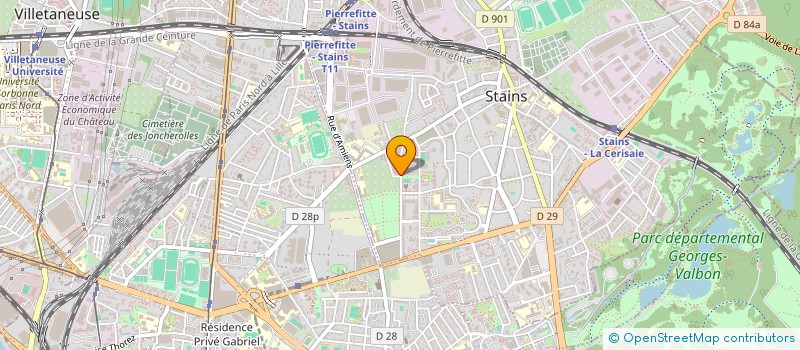 localisation de l'entreprise IKRAFACILE à STAINS