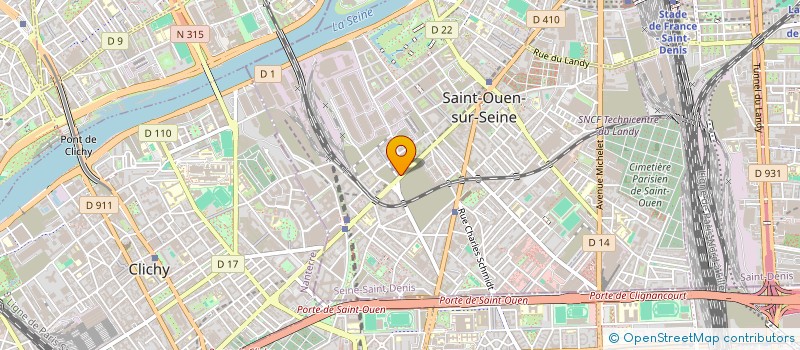 localisation de l'entreprise IKRAM à SAINT-OUEN-SUR-SEINE