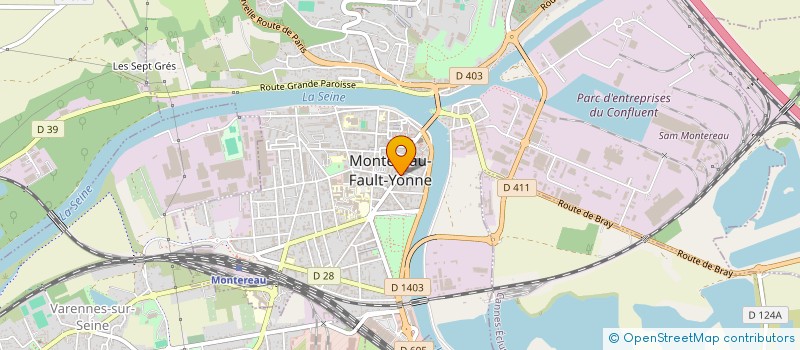 localisation de l'entreprise IKRAM  MONTEREAU-FAULT-YONNE