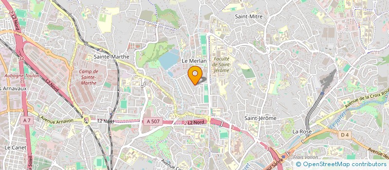 localisation de l'entreprise IKRAM DISTRIBUTION à MARSEILLE
