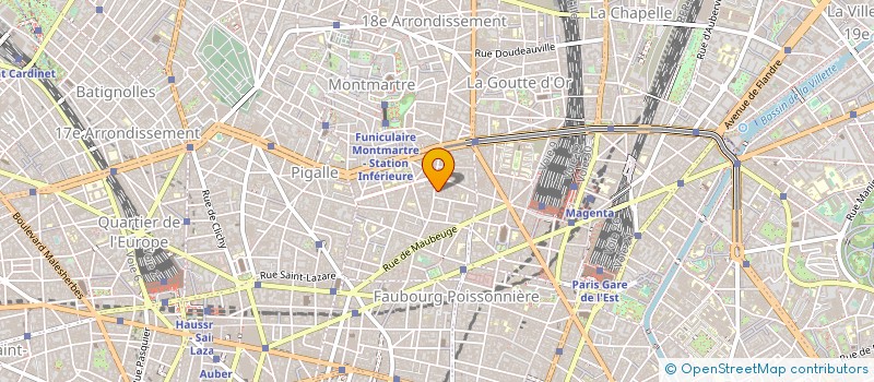 localisation de l'entreprise IKRAM HUMAN PROJECTS, ASSOCIATION DE BIENFAISANCE  PARIS