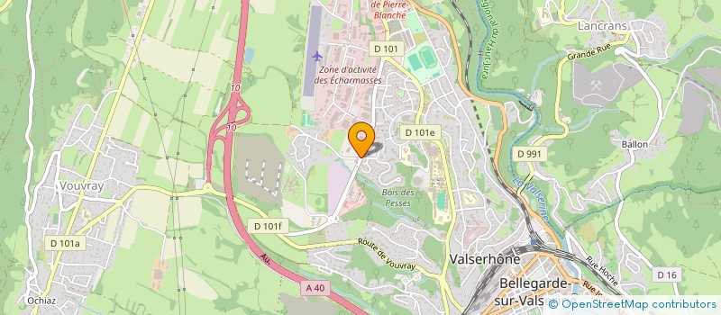 localisation de l'entreprise IKRAM IMMOBILIER à VALSERHONE