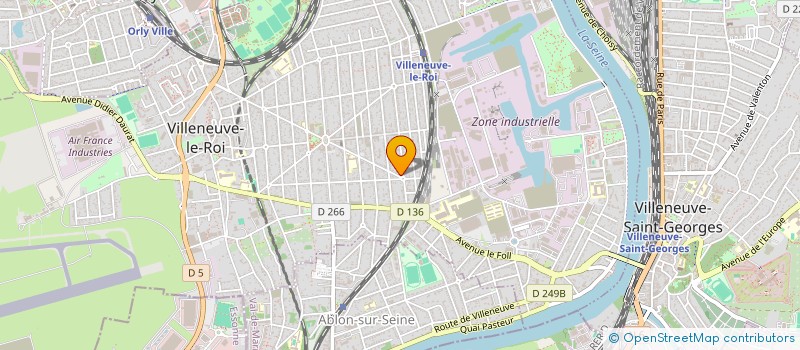 localisation de l'entreprise IKRAM VIANDES à VILLENEUVE-LE-ROI