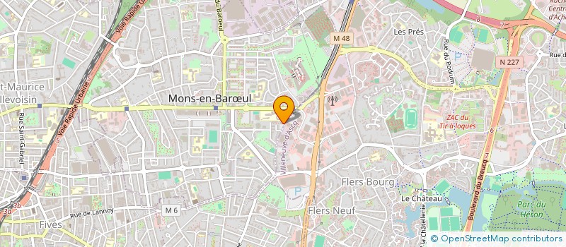 localisation de l'entreprise IKS  MONS-EN-BARUL