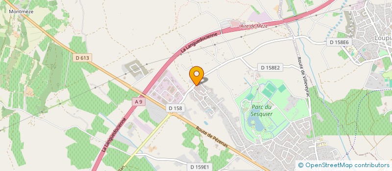 localisation de l'entreprise IKS - PROPRETE & SERVICES  MEZE