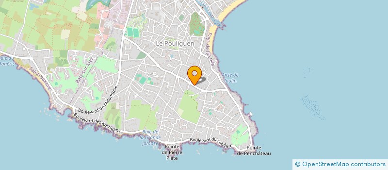 localisation de l'entreprise IKSO  LE POULIGUEN