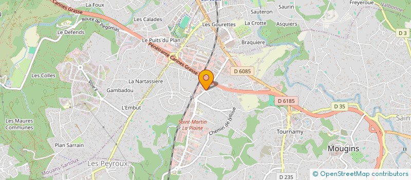 localisation de l'entreprise IKSOS  MOUGINS
