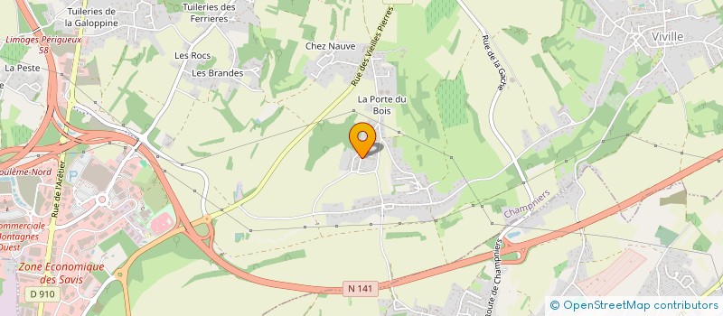 localisation de l'entreprise IKTH à CHAMPNIERS