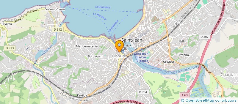 localisation de l'entreprise IKUSPEGI  CIBOURE