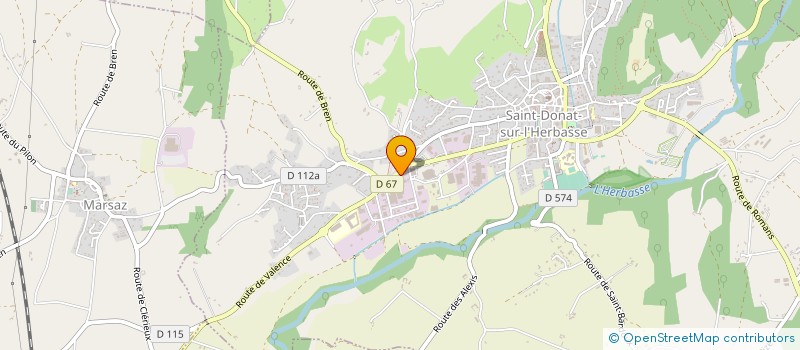 localisation de l'entreprise IKV TRIBOLOGIE IKVT à SAINT DONAT SUR L'HERBASSE