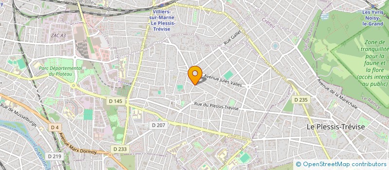 localisation de l'entreprise IKWAL à CHAMPIGNY-SUR-MARNE