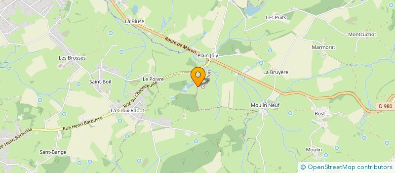 localisation de l'entreprise IL BAROLO  SAINT-ROMAIN-SOUS-GOURDON