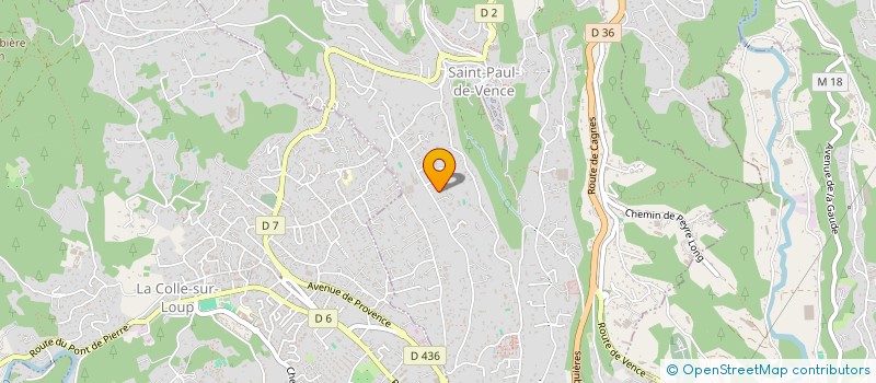 localisation de l'entreprise IL BOSCO à SAINT-PAUL-DE-VENCE