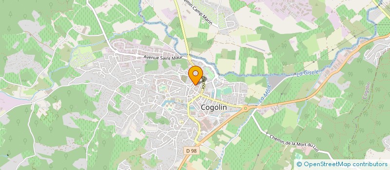 localisation de l'entreprise IL CONNAIT PAS RAOUL ?  COGOLIN