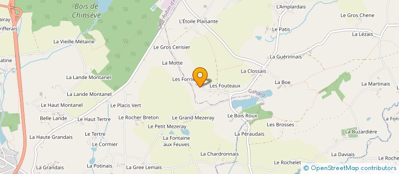 localisation de l'entreprise IL COURT LE FURET  GAHARD