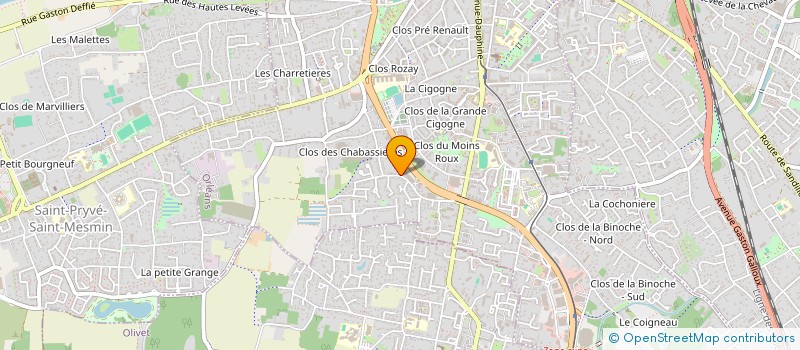 localisation de l'entreprise IL DON VITTORIO SUD à ORLEANS