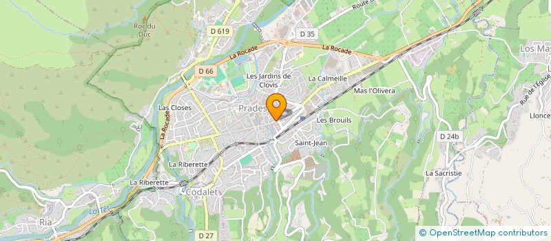 localisation de l'entreprise IL EST TEMPS...  PRADES