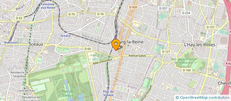localisation de l'entreprise IL EST UNE FOIS à BOURG-LA-REINE