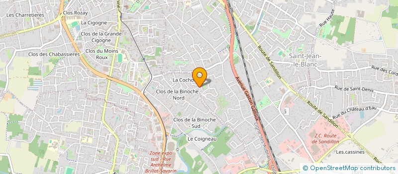 localisation de l'entreprise IL ET TL  SAINT-JEAN-LE-BLANC