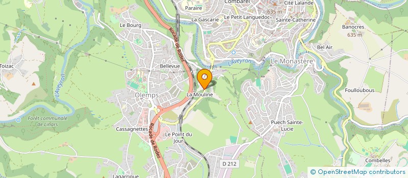 localisation de l'entreprise IL ETAIT UN PAIN  OLEMPS