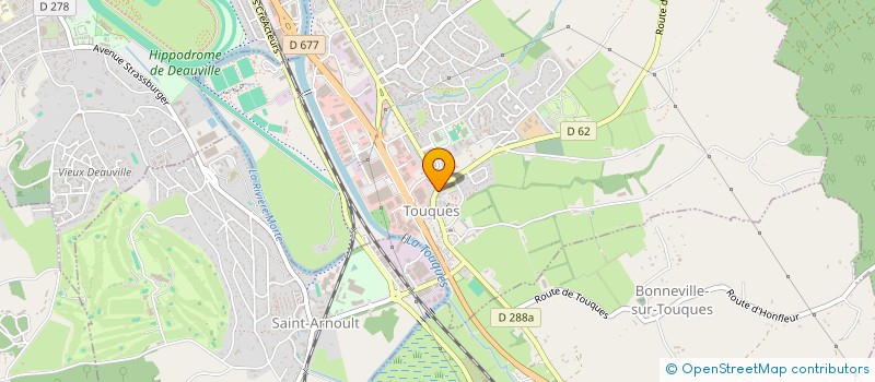 localisation de l'entreprise IL ETAIT UNE CAVE  TOUQUES