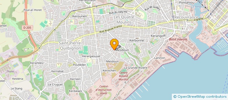 localisation de l'entreprise IL ETAIT UNE ETOILE à BREST