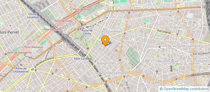 localisation de l'entreprise IL ETAIT UNE FEUILLE  PARIS