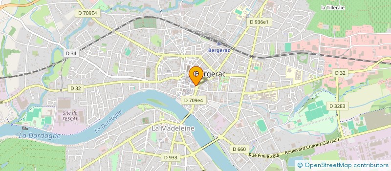 localisation de l'entreprise IL ETAIT UNE FOIS à BERGERAC