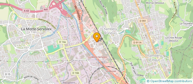 localisation de l'entreprise IL ETAIT UNE FOIS à CHAMBERY