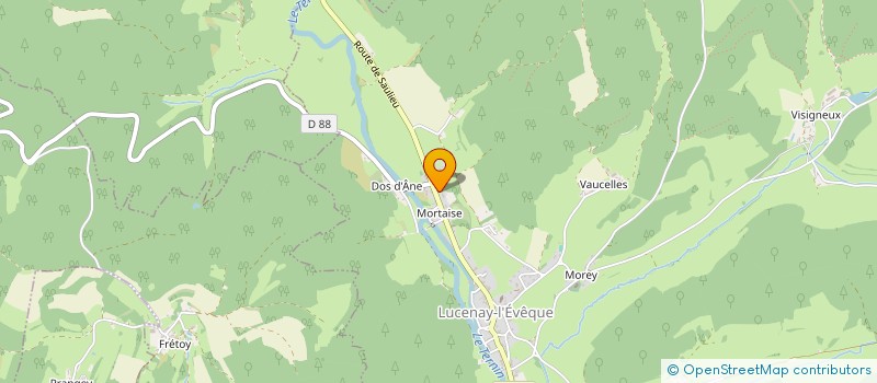 localisation de l'entreprise IL ETAIT UNE FOIS  LUCENAY-L EVEQUE