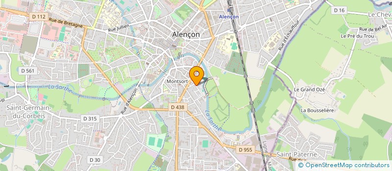 localisation de l'entreprise IL ETAIT UNE FOIS à ALENCON