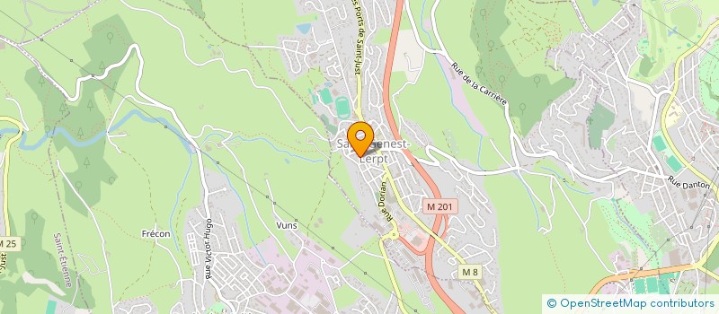 localisation de l'entreprise IL ETAIT UNE FOIS ...  SAINT-GENEST-LERPT